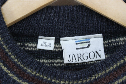 Mens Oversized Jumper Patterned Knit