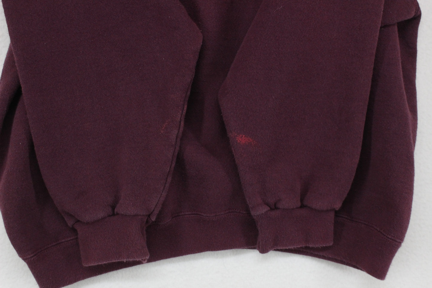 Womens Spell Out Hoodie Oversized Embroidered Usa Made