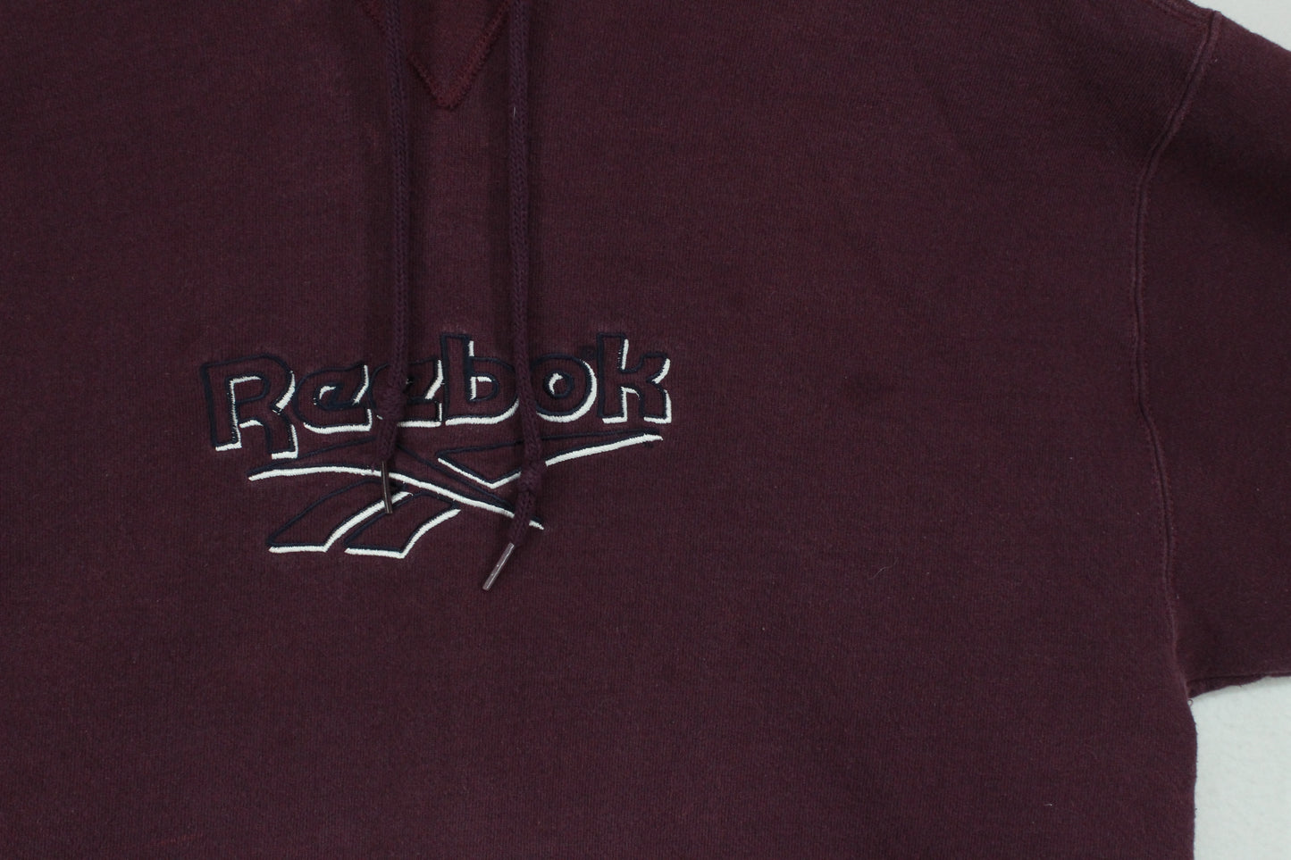 Womens Spell Out Hoodie Oversized Embroidered Usa Made