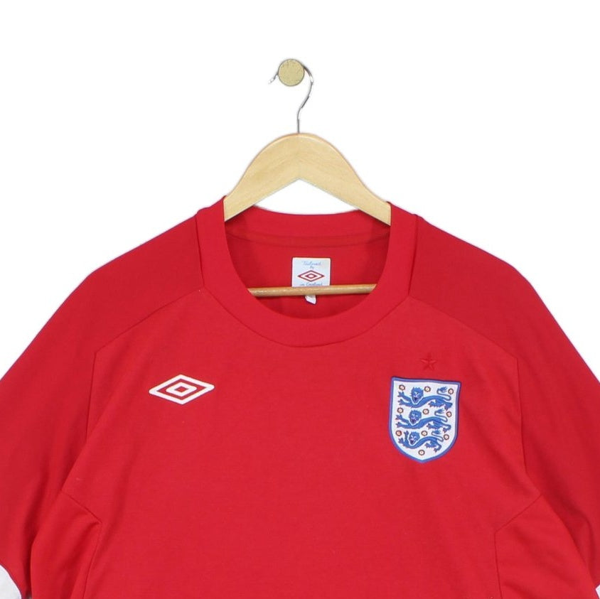 Mens England 2010-11 Football Shirt Away Jersey