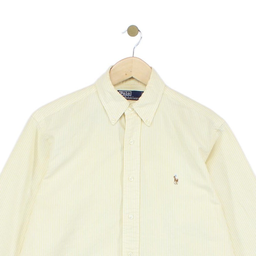 Mens Oxford Shirt Button Down Striped