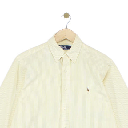 Mens Oxford Shirt Button Down Striped