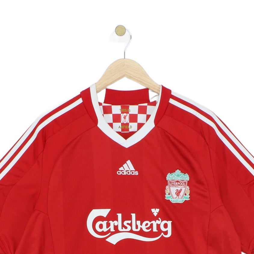 Mens Liverpool 2008-10 Football Shirt Home Jersey