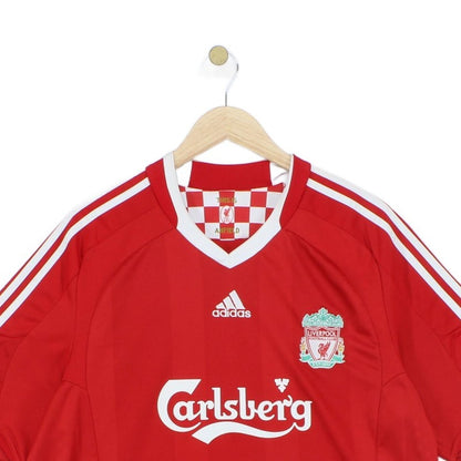Mens Liverpool 2008-10 Football Shirt Home Jersey