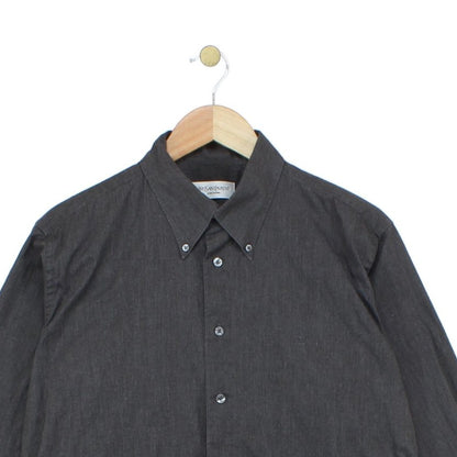 Mens Shirt Stretch Button Up