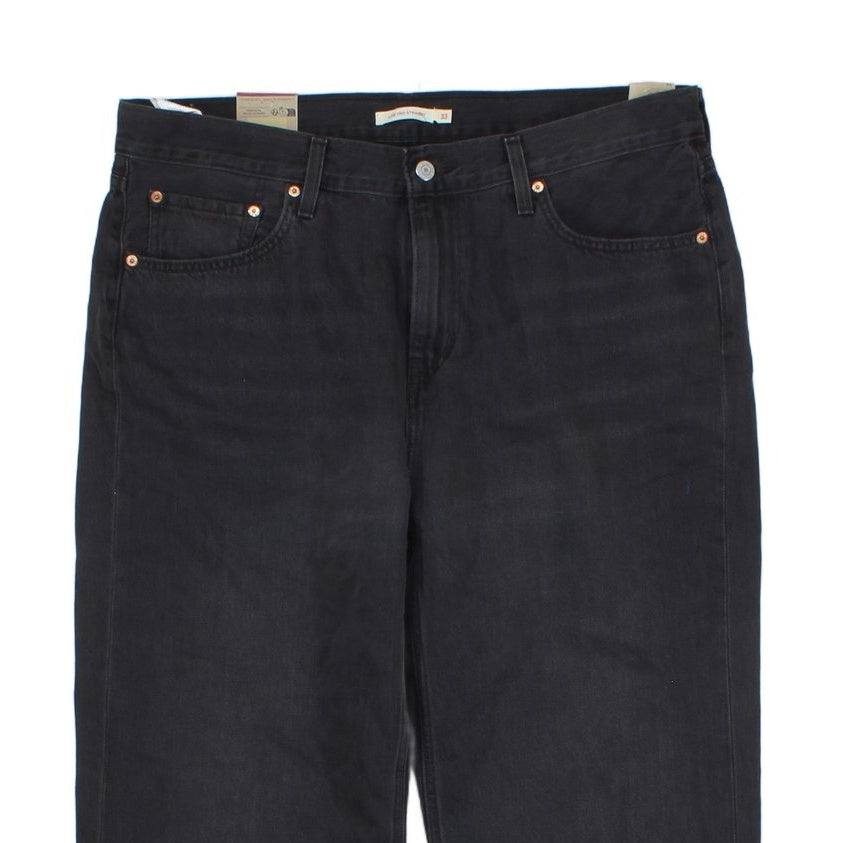 Mens Low Pro Straight Jeans High Rise Relaxed
