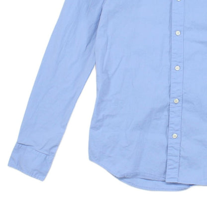 Mens Shirt Stretch Slim Fit Long Sleeve Button Up