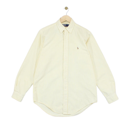 Mens Oxford Shirt Button Down Striped