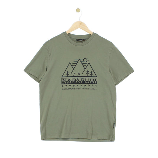 Mens T-Shirt Outdoors Graphic Tee Short Sleeve