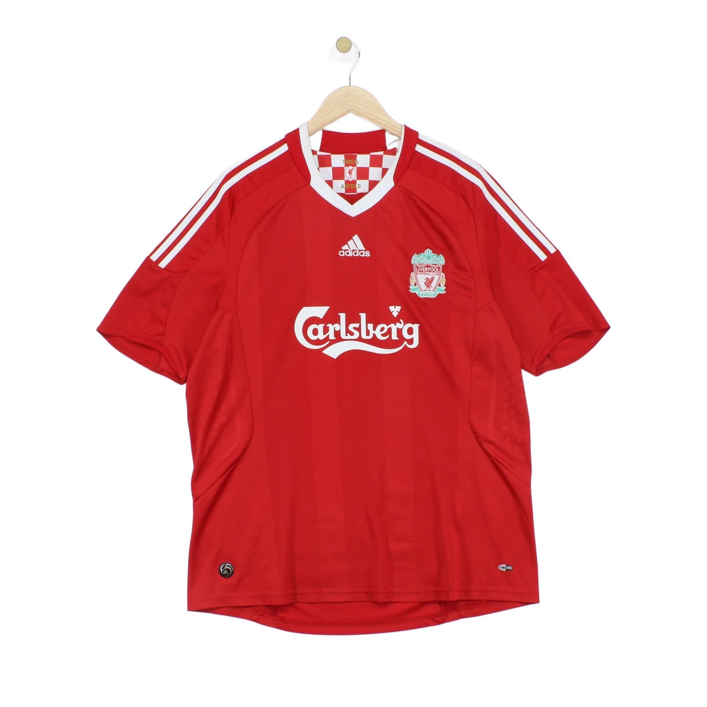 Mens Liverpool 2008-10 Football Shirt Home Jersey