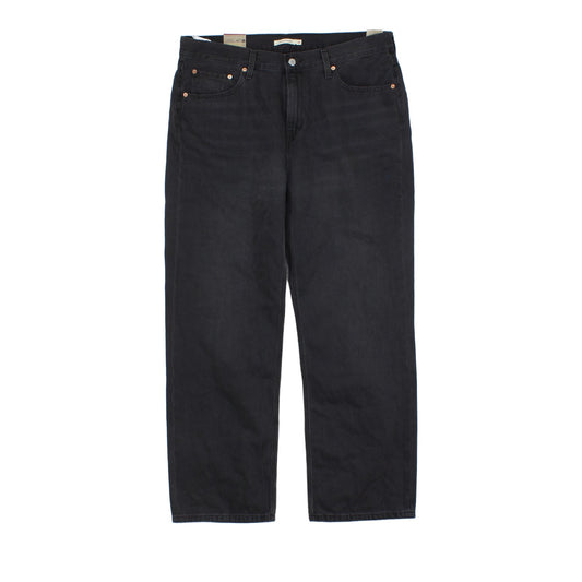 Mens Low Pro Straight Jeans High Rise Relaxed