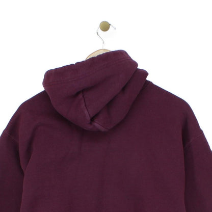 Womens Spell Out Hoodie Oversized Embroidered Usa Made