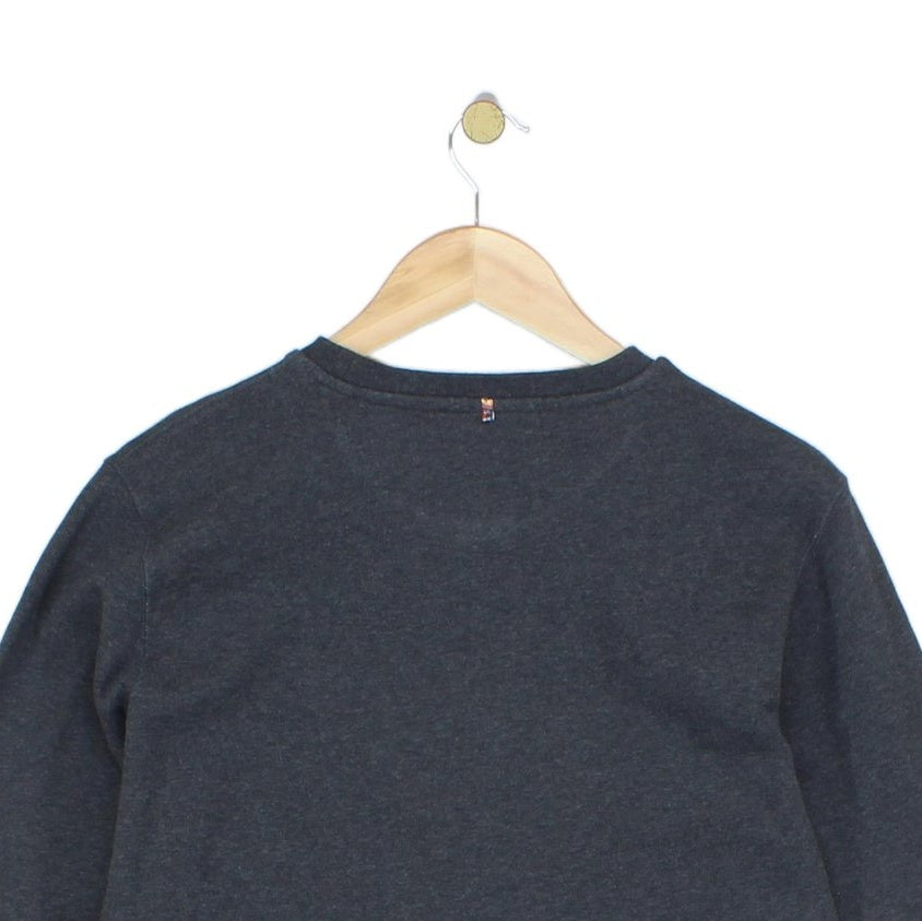 Mens Sweatshirt Made In Portugal Slim Fit Crew Neck