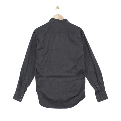 Mens Shirt Stretch Button Up
