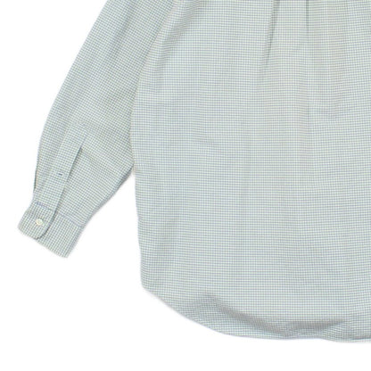 Mens Check Shirt Long Sleeve Oversized