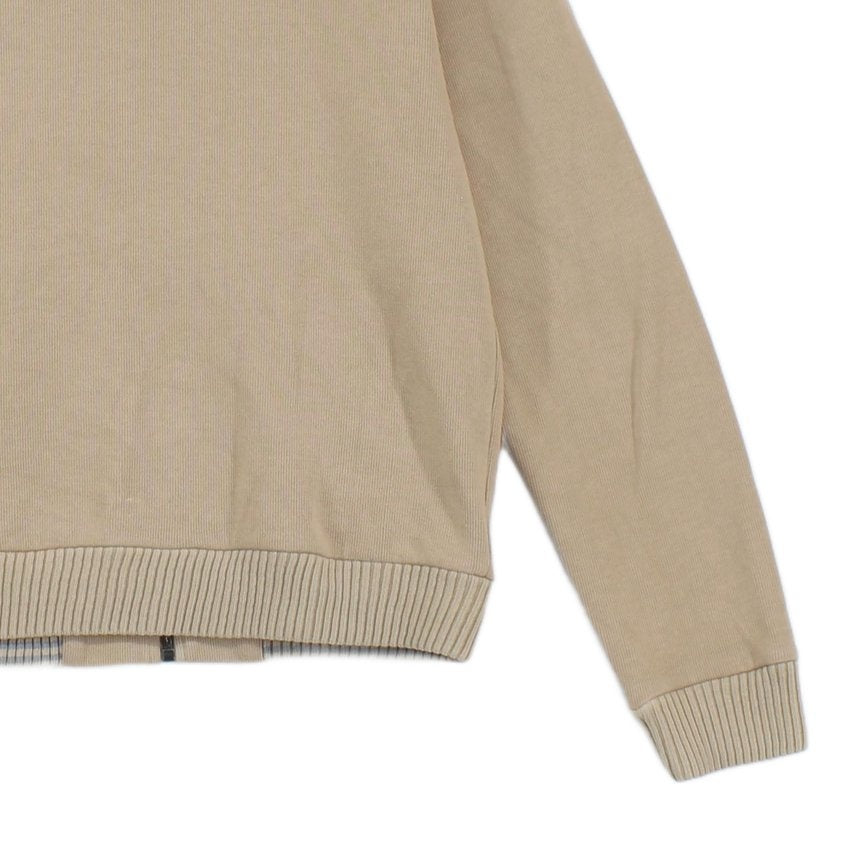 Mens Knit Bomber Jacket Made In Portugal Full Zip