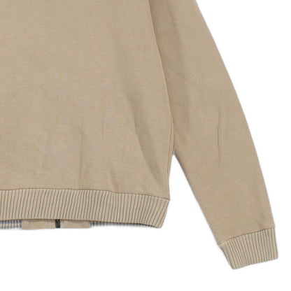 Mens Knit Bomber Jacket Made In Portugal Full Zip