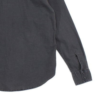 Mens Denim Shirt Stretch Western