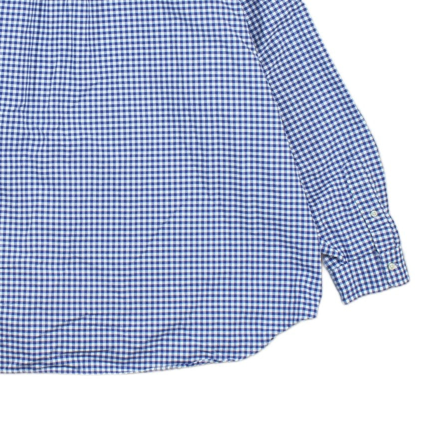 Mens Check Shirt Long Sleeve Button Up