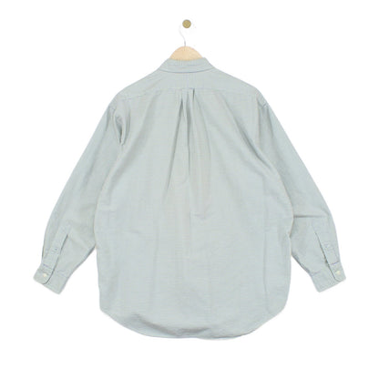 Mens Check Shirt Long Sleeve Oversized