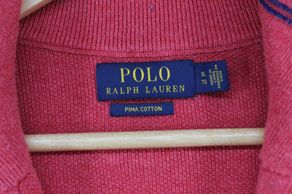 Mens 1/4 Zip Jumper Classic Pima Cotton