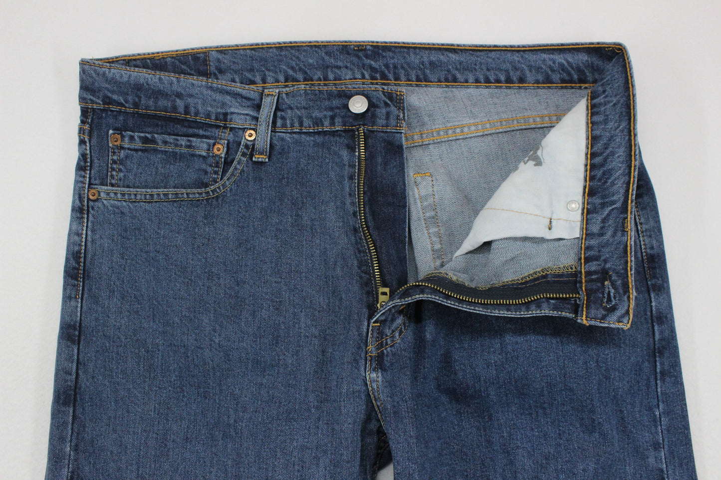 Mens 505 Jeans Straight Leg Denim Classic