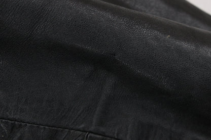 Mens Leather Jacket Full Zip