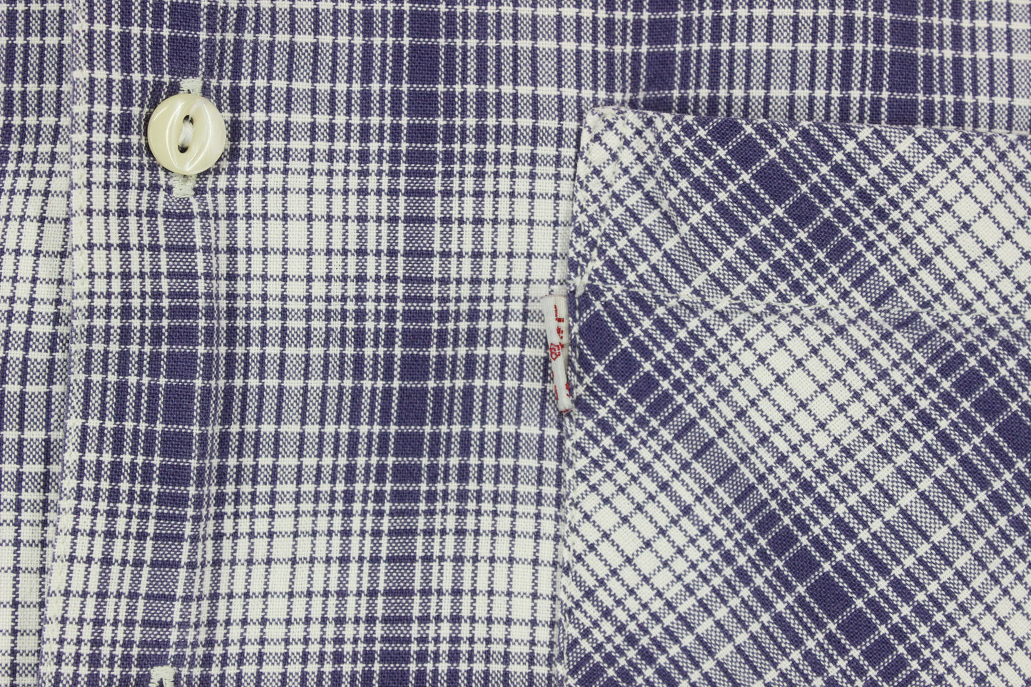 Mens Plaid Shirt Made In Portugal  Long Sleeve