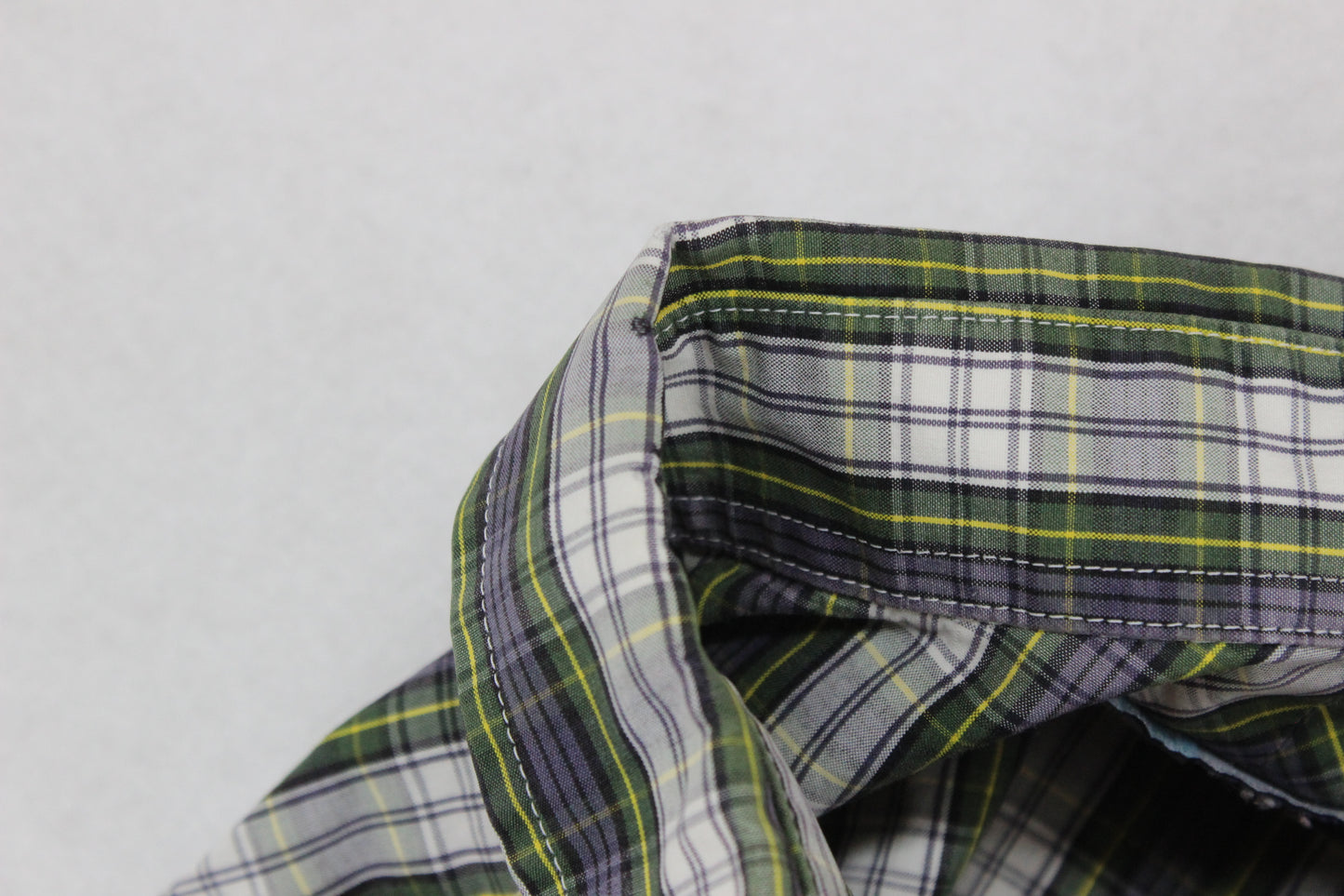 Mens Plaid Shirt Button Up Short Sleeve