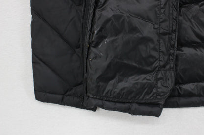 Womens Puffer Jacket Down Hooded Full Zip Quilted