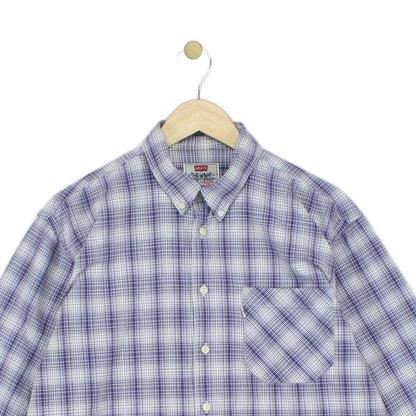 Mens Plaid Shirt Made In Portugal  Long Sleeve