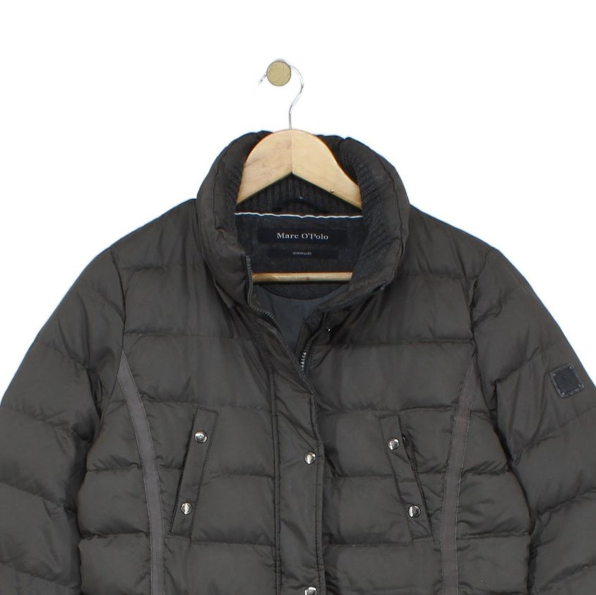 Womens Quilted Jacket Down Full Zip