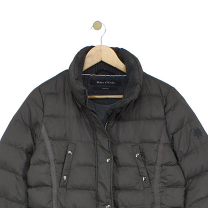 Womens Quilted Jacket Down Full Zip