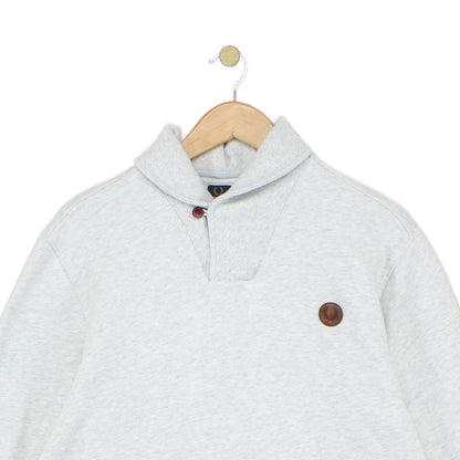 Mens Cowl Neck Jumper Pullover Collar Classic