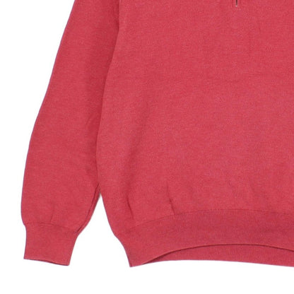 Mens 1/4 Zip Jumper Classic Pima Cotton