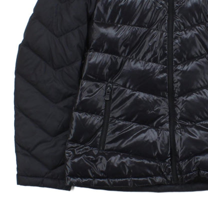 Womens Puffer Jacket Down Hooded Full Zip Quilted