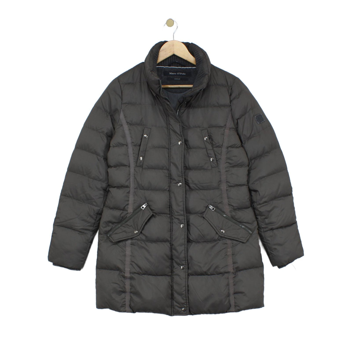 Womens Quilted Jacket Down Full Zip