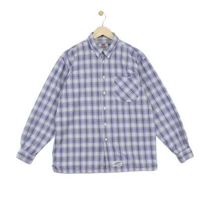 Mens Plaid Shirt Made In Portugal  Long Sleeve