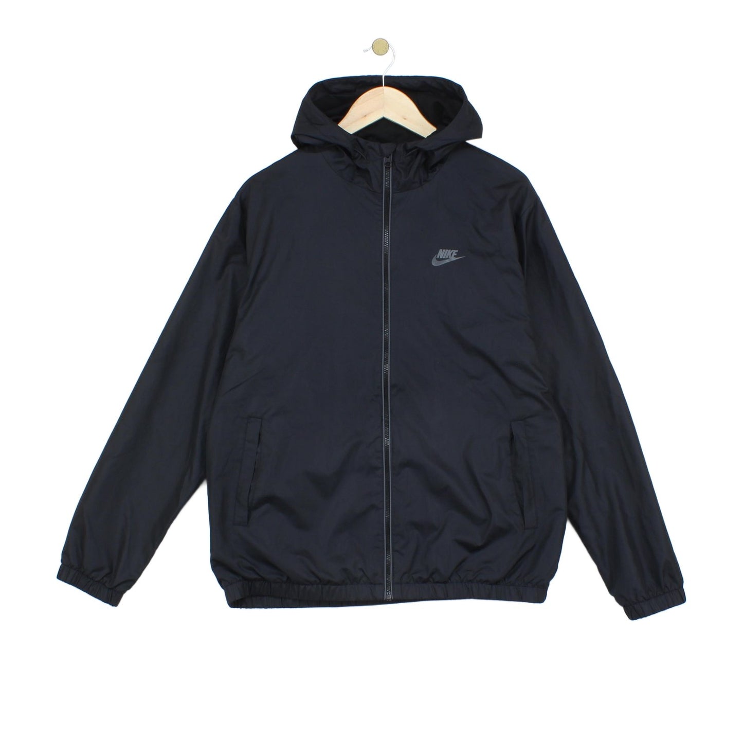 Mens Track Jacket Hooded Full Zip Outerwear