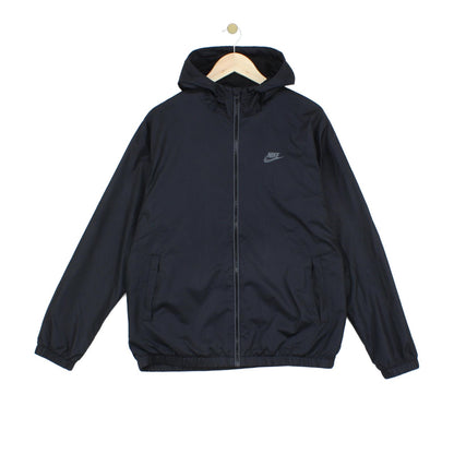 Mens Track Jacket Hooded Full Zip Outerwear