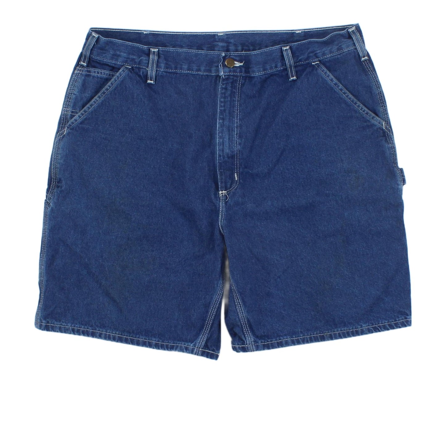 Mens Denim Shorts Workwear Durable Outdoor
