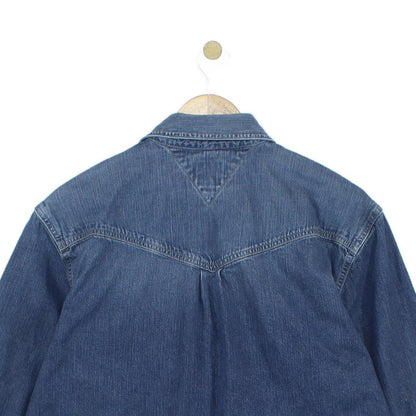 Mens Denim Shirt Snap