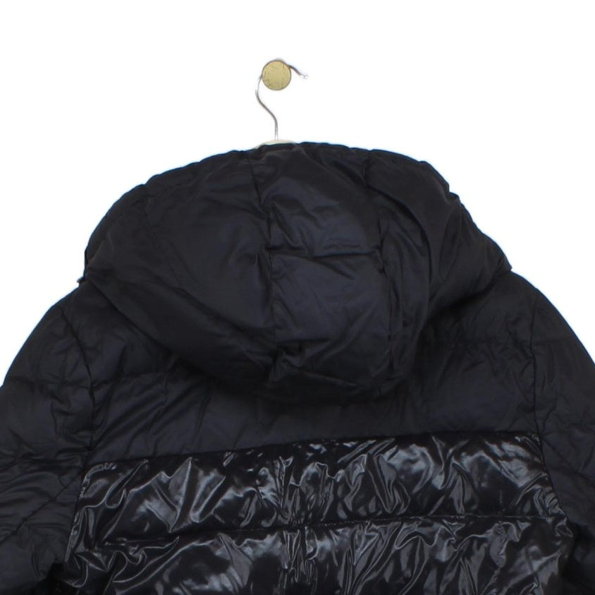 Womens Puffer Jacket Down Hooded Full Zip Quilted