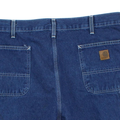 Mens Denim Shorts Workwear Durable Outdoor