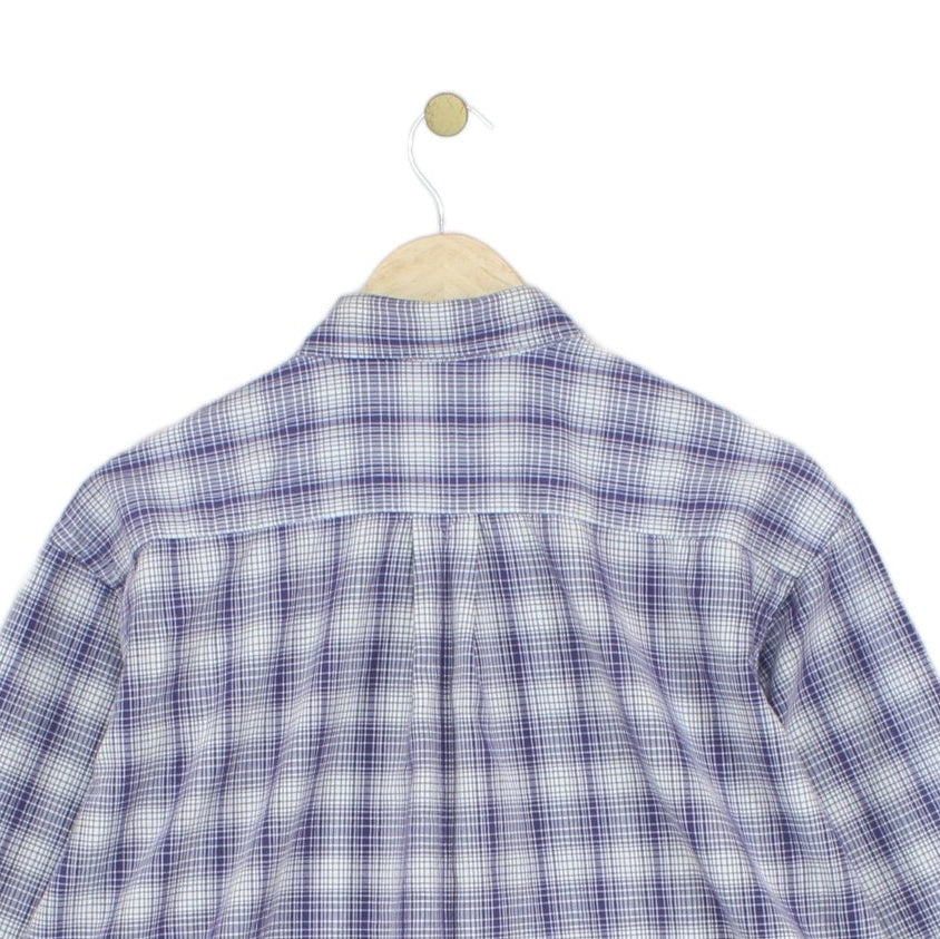 Mens Plaid Shirt Made In Portugal  Long Sleeve