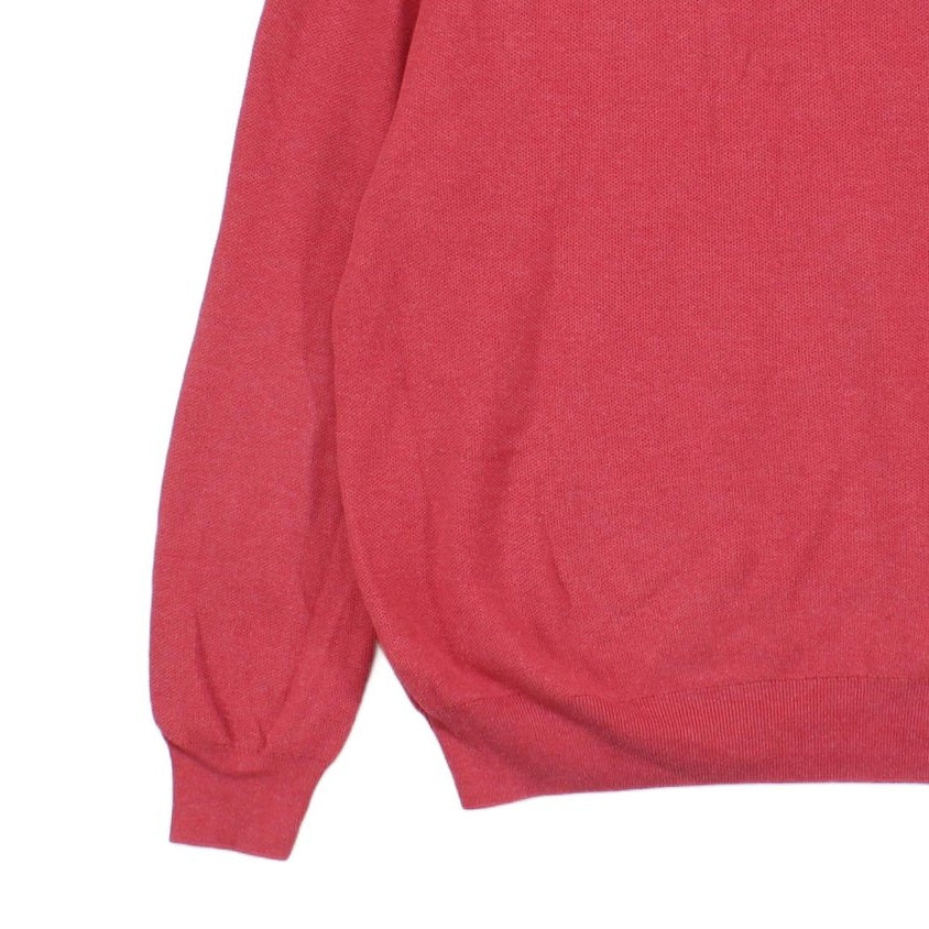 Mens 1/4 Zip Jumper Classic Pima Cotton