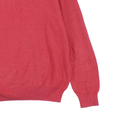 Mens 1/4 Zip Jumper Classic Pima Cotton