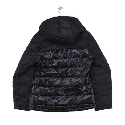 Womens Puffer Jacket Down Hooded Full Zip Quilted