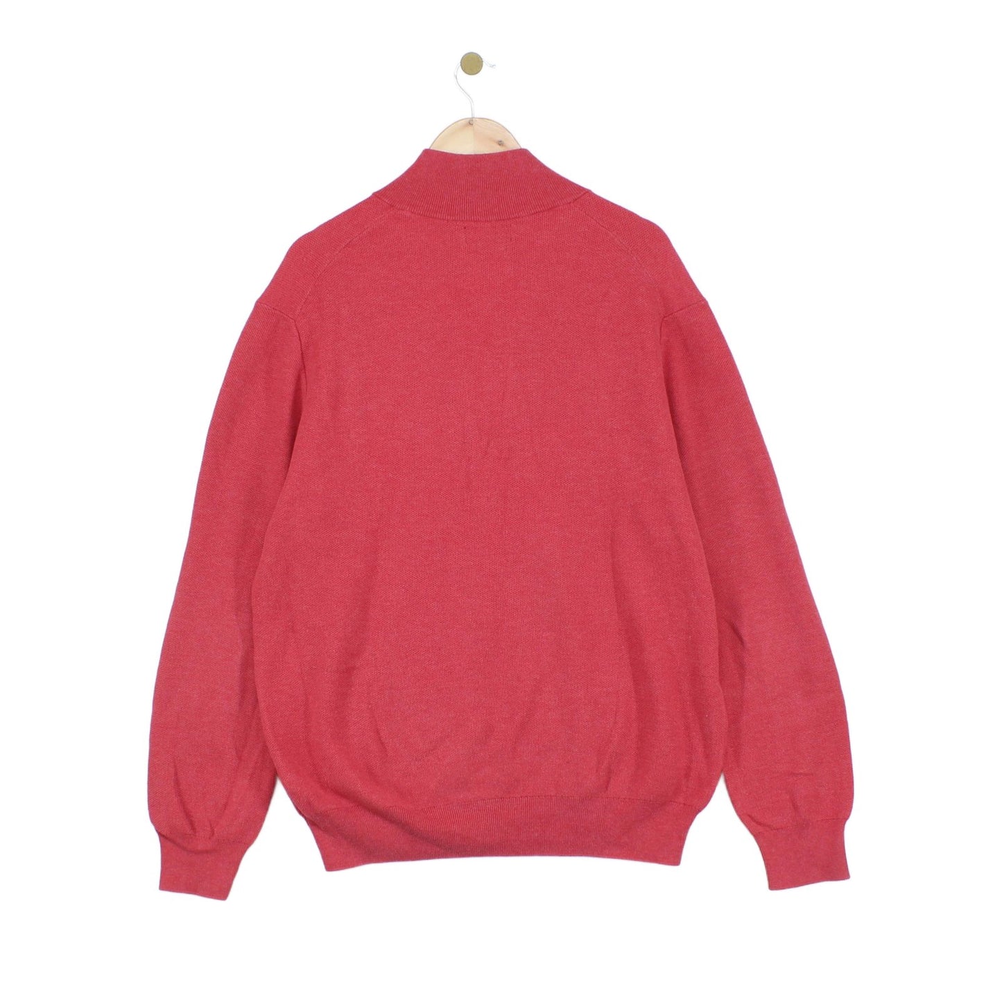 Mens 1/4 Zip Jumper Classic Pima Cotton