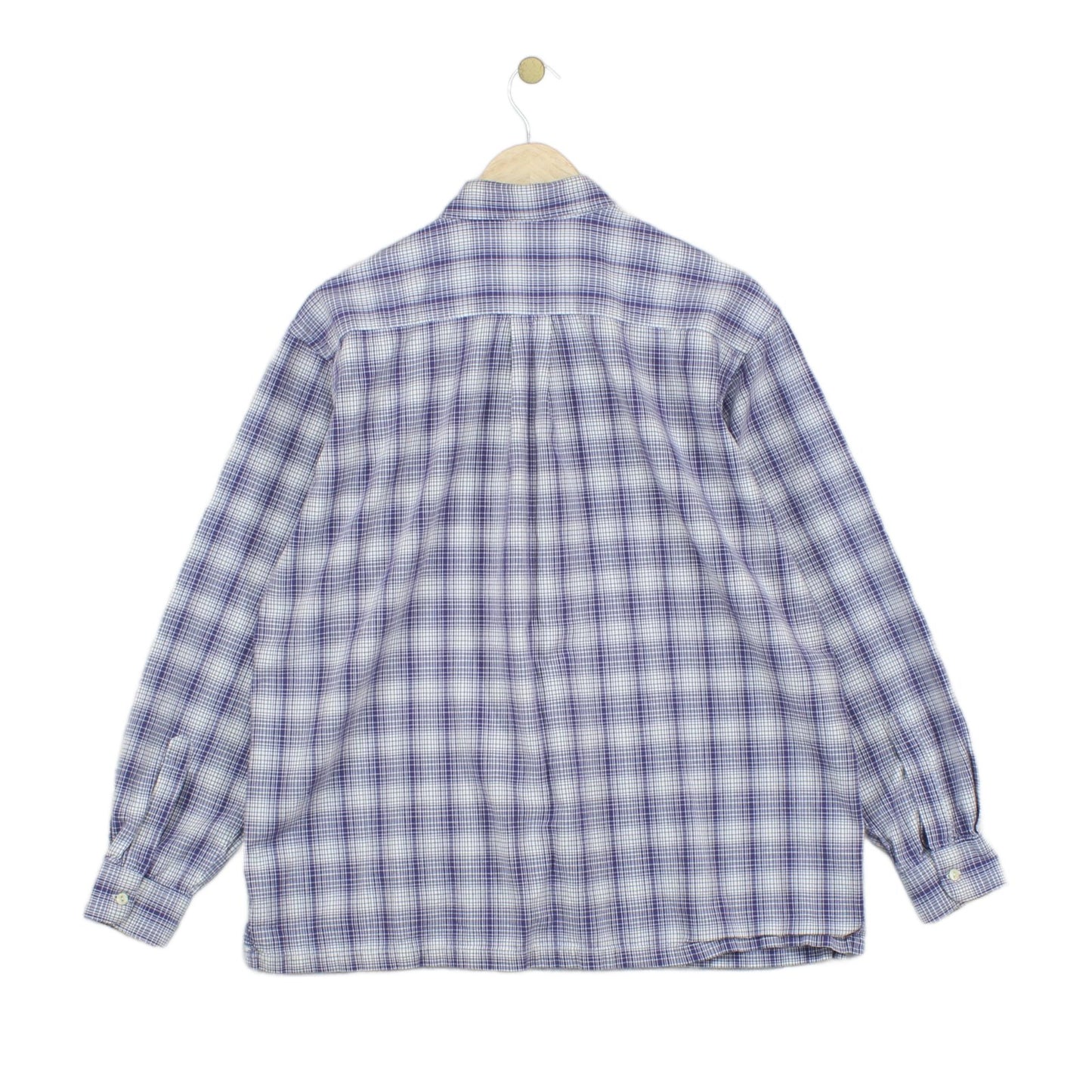 Mens Plaid Shirt Made In Portugal  Long Sleeve